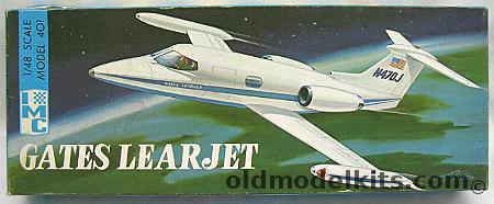 IMC 1/48 Gates Learjet (Lear Jet) Model 24, 401 plastic model kit